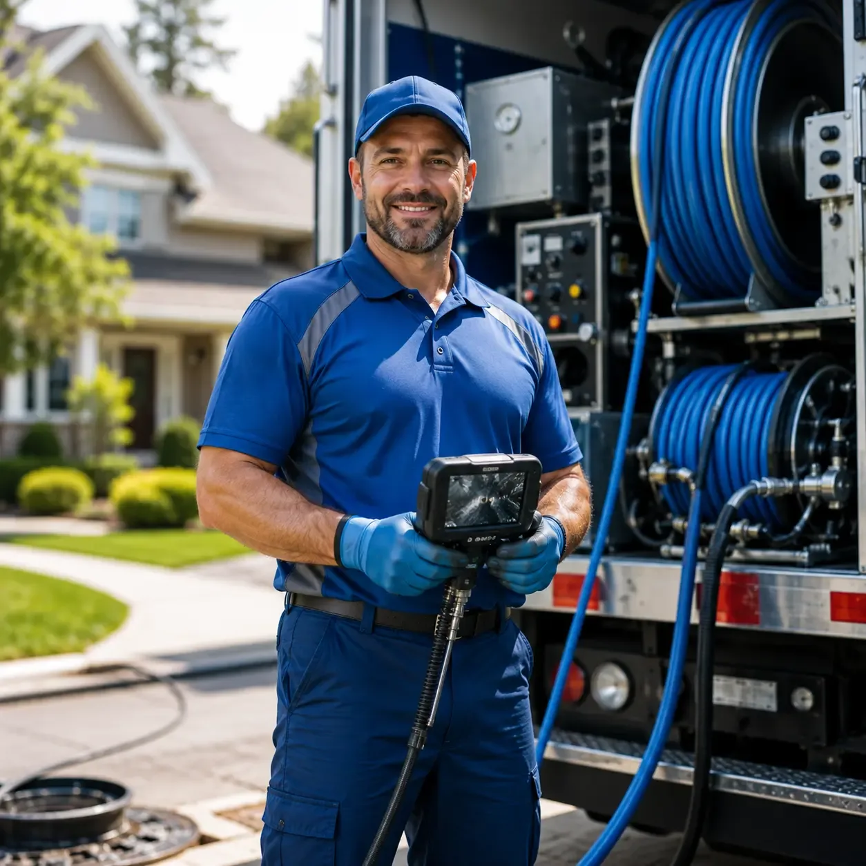 Local outdoor drain cleaning specialists in Simpson, NC